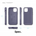 Elago Armor Case - удароустойчив силиконов (TPU) калъф за iPhone 12 mini (лилав) 5