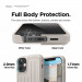 Elago Armor Case - удароустойчив силиконов (TPU) калъф за iPhone 12 mini (бежов) 3