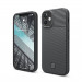 Elago Cushion Case - удароустойчив силиконов (TPU) калъф за iPhone 12 mini (сив) 1