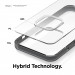 Elago Hybrid Case - хибриден удароустойчив кейс за iPhone 12 mini (черен) 3