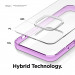 Elago Hybrid Case - хибриден удароустойчив кейс за iPhone 12 mini (лилав) 3