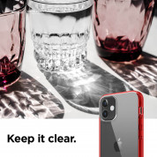 Elago Hybrid Case - хибриден удароустойчив кейс за iPhone 12 mini (червен) 1