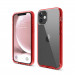 Elago Hybrid Case - хибриден удароустойчив кейс за iPhone 12 mini (червен) 1