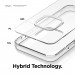 Elago Hybrid Case - хибриден удароустойчив кейс за iPhone 12 mini (прозрачен) 3