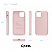 Elago Soft Silicone Case for iPhone 12 mini (lovely pink) 7