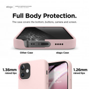 Elago Soft Silicone Case for iPhone 12 mini (lovely pink) 4