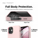 Elago Soft Silicone Case - силиконов (TPU) калъф за iPhone 12 mini (розов) 5