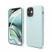 Elago Soft Silicone Case - силиконов (TPU) калъф за iPhone 12 mini (зелен) 1