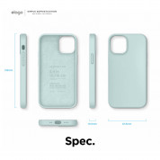 Elago Soft Silicone Case for iPhone 12 mini (mint) 7