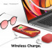 Elago Soft Silicone Case - силиконов (TPU) калъф за iPhone 12 mini (червен) 7