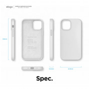 Elago Soft Silicone Case for iPhone 12 mini (white) 7