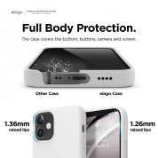 Elago Soft Silicone Case for iPhone 12 mini (white) 4
