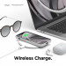 Elago Soft Silicone Case - силиконов (TPU) калъф за iPhone 12 mini (бял) 7