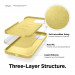 Elago Soft Silicone Case - силиконов (TPU) калъф за iPhone 12 mini (жълт) 4