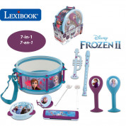 Lexibook Disney Frozen II 7pcs Musical Instruments Set - комплект музикални инструменти (играчка) за деца и начинаещи  1