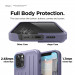 Elago Armor Case - удароустойчив силиконов (TPU) калъф за iPhone 12, iPhone 12 Pro (лилав) 3