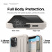 Elago Armor Case - удароустойчив силиконов (TPU) калъф за iPhone 12, iPhone 12 Pro (бежов) 3