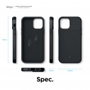 Elago Cushion Case for iPhone 12, iPhone 12 Pro (black) 5