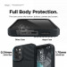 Elago Cushion Case - удароустойчив силиконов (TPU) калъф за iPhone 12, iPhone 12 Pro (черен) 3