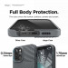 Elago Cushion Case - удароустойчив силиконов (TPU) калъф за iPhone 12, iPhone 12 Pro (сив) 3