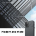 Elago Cushion Case - удароустойчив силиконов (TPU) калъф за iPhone 12, iPhone 12 Pro (сив) 2