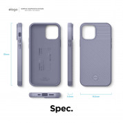 Elago Cushion Case for iPhone 12, iPhone 12 Pro (lavender) 5