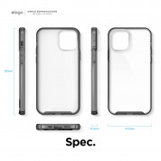 Elago Hybrid Case - хибриден удароустойчив кейс за iPhone 12, iPhone 12 Pro (черен) 7