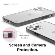 Elago Hybrid Case - хибриден удароустойчив кейс за iPhone 12, iPhone 12 Pro (черен) 4