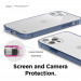 Elago Hybrid Case - хибриден удароустойчив кейс за iPhone 12, iPhone 12 Pro (тъмносин) 5