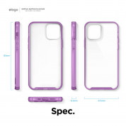 Elago Hybrid Case for iPhone 12, iPhone 12 Pro (lavender) 7