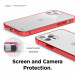 Elago Hybrid Case - хибриден удароустойчив кейс за iPhone 12, iPhone 12 Pro (червен) 5