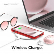 Elago Hybrid Case for iPhone 12, iPhone 12 Pro (red) 6