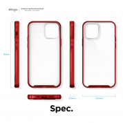 Elago Hybrid Case for iPhone 12, iPhone 12 Pro (red) 7