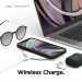 Elago Soft Silicone Case - силиконов (TPU) калъф за iPhone 12, iPhone 12 Pro (черен) 7