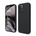 Elago Soft Silicone Case - силиконов (TPU) калъф за iPhone 12, iPhone 12 Pro (черен) 1