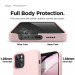 Elago Soft Silicone Case - силиконов (TPU) калъф за iPhone 12, iPhone 12 Pro (розов) 5