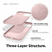Elago Soft Silicone Case - силиконов (TPU) калъф за iPhone 12, iPhone 12 Pro (розов) 4