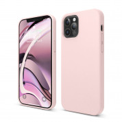Elago Soft Silicone Case for iPhone 12, iPhone 12 Pro (lovely pink)