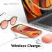 Elago Soft Silicone Case - силиконов (TPU) калъф за iPhone 12, iPhone 12 Pro (оранжев) 7