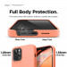 Elago Soft Silicone Case - силиконов (TPU) калъф за iPhone 12, iPhone 12 Pro (оранжев) 5