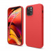 Elago Soft Silicone Case - силиконов (TPU) калъф за iPhone 12, iPhone 12 Pro (червен) 1
