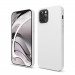 Elago Soft Silicone Case - силиконов (TPU) калъф за iPhone 12, iPhone 12 Pro (бял) 1