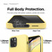 Elago Soft Silicone Case - силиконов (TPU) калъф за iPhone 12, iPhone 12 Pro (жълт) 5