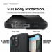 Elago Armor Case - удароустойчив силиконов (TPU) калъф за iPhone 12 Pro Max (черен) 3