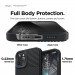 Elago Cushion Case - удароустойчив силиконов (TPU) калъф за iPhone 12 Pro Max (черен) 3