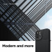 Elago Cushion Case - удароустойчив силиконов (TPU) калъф за iPhone 12 Pro Max (черен) 2