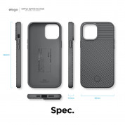 Elago Cushion Case for iPhone 12 Pro Max (dark gray) 5