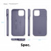 Elago Cushion Case - удароустойчив силиконов (TPU) калъф за iPhone 12 Pro Max (лилав) 6