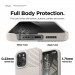 Elago Cushion Case - удароустойчив силиконов (TPU) калъф за iPhone 12 Pro Max (бежов) 3