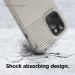 Elago Cushion Case - удароустойчив силиконов (TPU) калъф за iPhone 12 Pro Max (бежов) 4